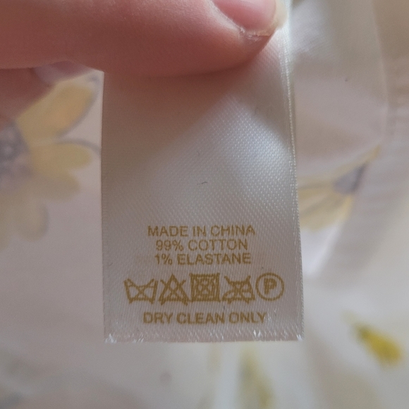 Kate Spade daisy dot bow peplum top - Picture 10 of 11